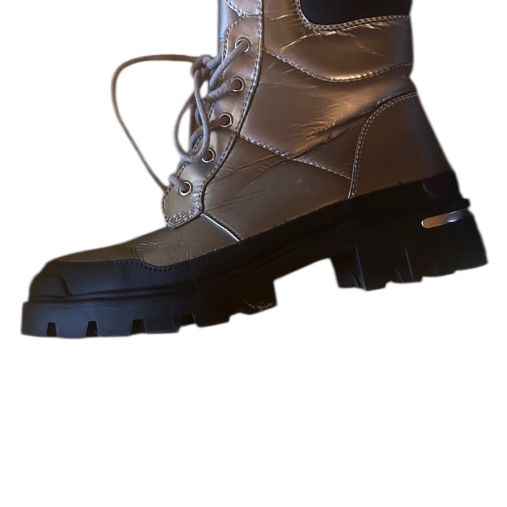 Aldo Combat boots Silver - Picture 10 of 13